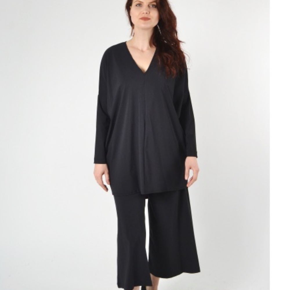NWT Bryn Walker Raquel Tunic black small mint!